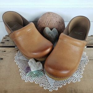 WiDE Dansko Pro Honey Clogs Burnished Distressed Cottage Boho 37 38 39 40 42 43